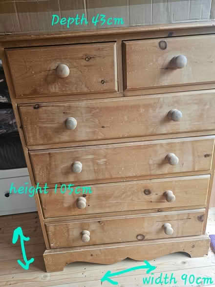Photo of free Chest of drawers (SW16 (streatham common)) #1