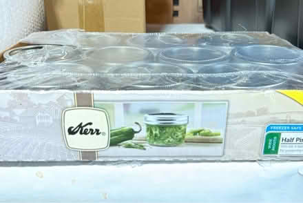 Photo of free 10 half-pint food storage jars (Mill Valley) #1