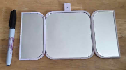 Photo of free Foldable travel mirror (Bernardo & Iowa, Sunnyvale) #2