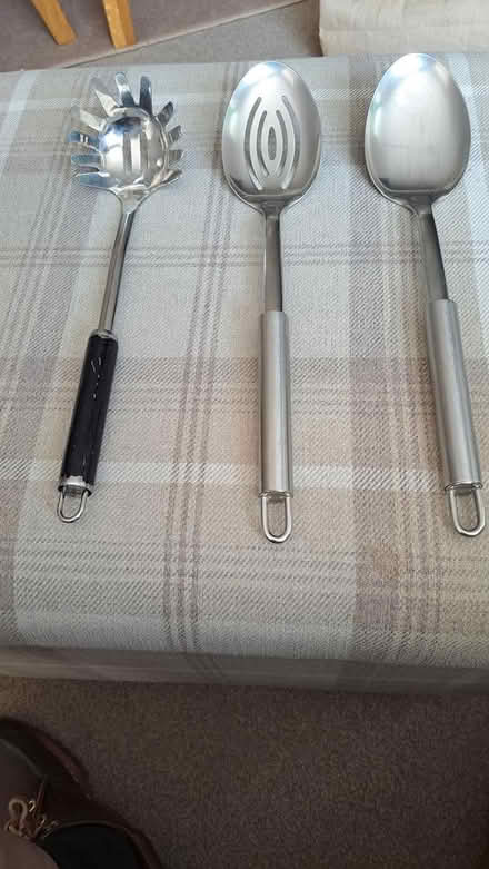 Photo of free Three metal kitchen items (Littlehaven) #1