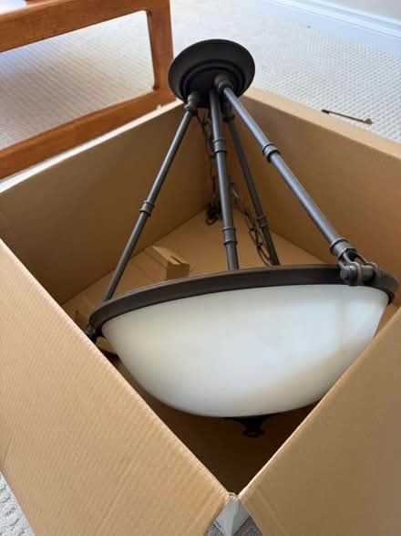 Photo of free Chandelier, at curb (l5b) #1