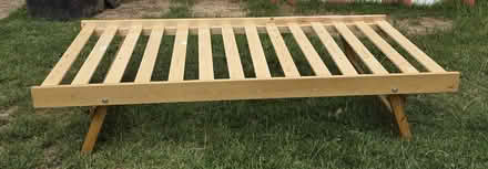 Photo of free Wooden bed trundle (UB5) #1