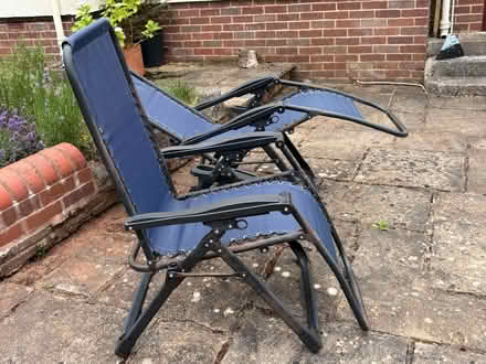 Photo of free 2 garden recliners (EX5) #2