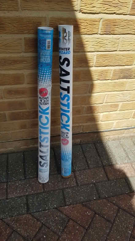 Photo of free Salt sticks to thaw ice on pathways or drives etc (Lords Wood ME5) #1