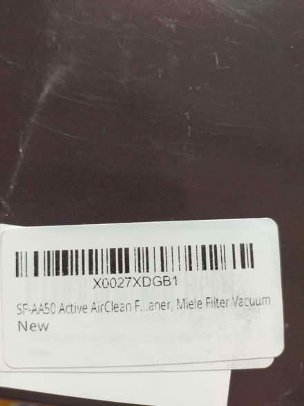 Photo of free Miele filter for pet model (Little Wenlock TF6) #3