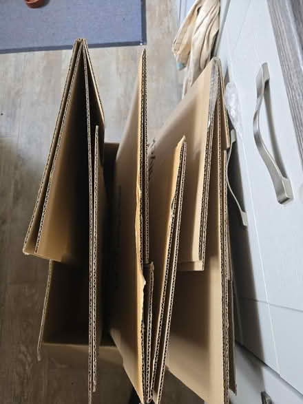 Photo of free Sturdy cardboard boxes (Johnstone) #1