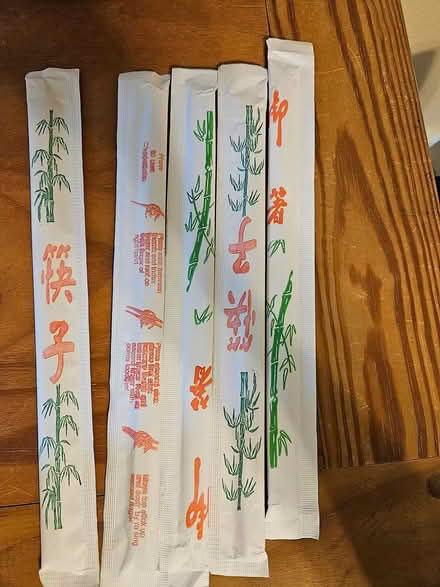 Photo of free chopsticks (North Denton (288 & 2164)) #1