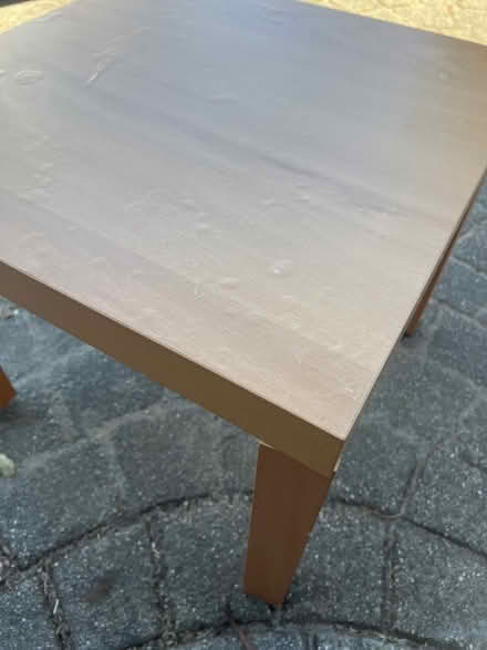 Photo of free IKEA table, 22”x22”x18” tall (Aptos - Trout Gulch) #2