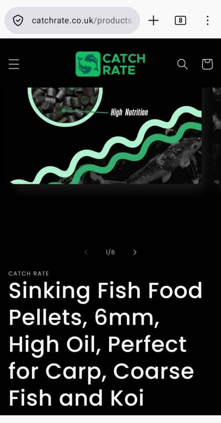 Photo of free Sinking fish food pellets (Wiveliscombe) #2