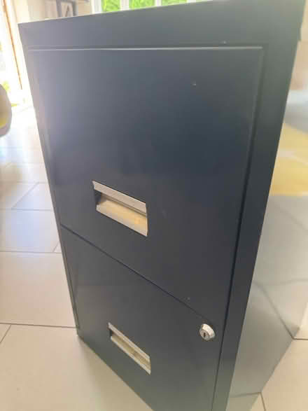 Photo of free Blue filing cabinet (Goffs oak EN7) #3