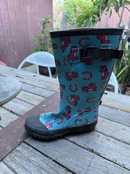 Photo of free Single horse themed rubber boots (Campbell) #2
