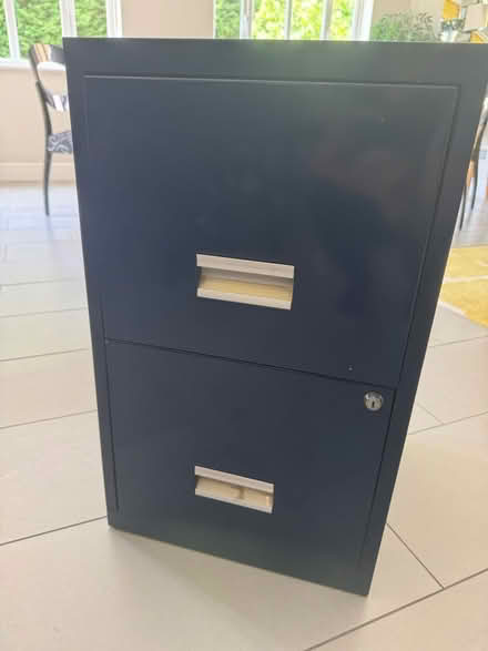 Photo of free Blue filing cabinet (Goffs oak EN7) #1