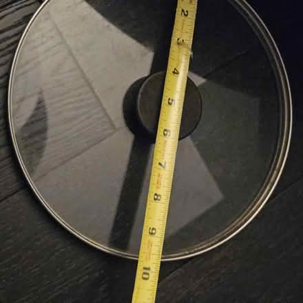 Photo of free 2 glass pot lids (Columbia Heights) #1