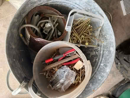 Photo of free Bin full of screws & fixings ect (Kingswood Bristol BS15) #3