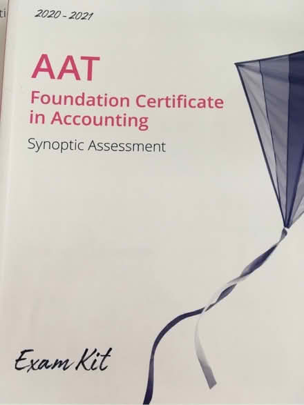 Photo of free AAT study books (Greenwich MV, SE10) #3