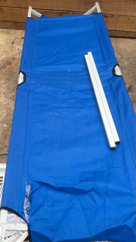 Photo of free Single metal foldable camp bed (Chatham) #1