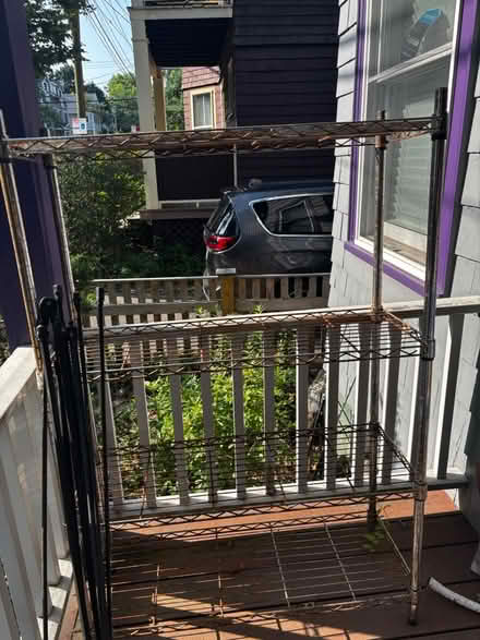Photo of free Wire shelving unit (Cambridge - Porter Sq area) #1