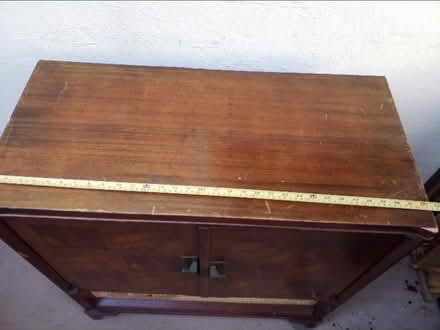 Photo of free vintage wooden stereo cabinet (94025) #4