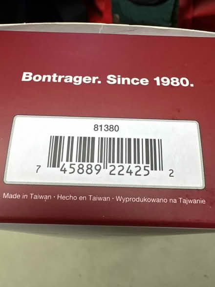 Photo of free NEW Bontrager Bicycle Tube (road) (Gregory St, Waltham MA) #2