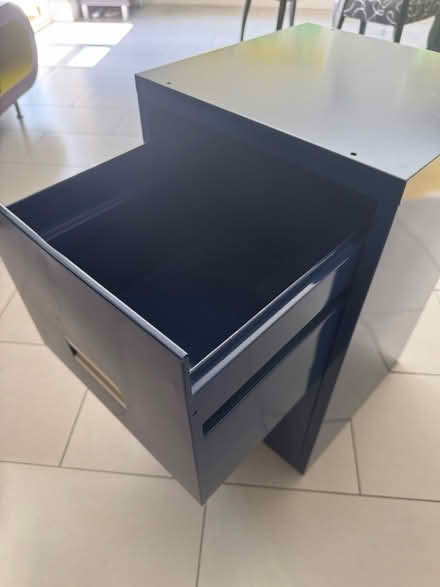 Photo of free Blue filing cabinet (Goffs oak EN7) #2