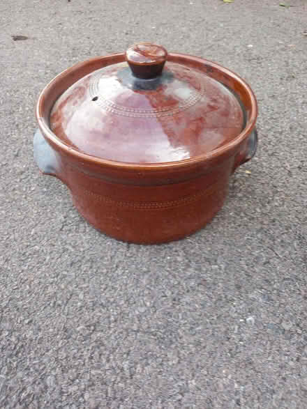 Photo of free Ceramic glazed cooking pot (Hucclecote) #1