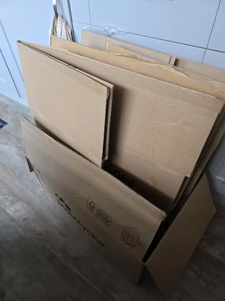 Photo of free Sturdy cardboard boxes (Johnstone) #2