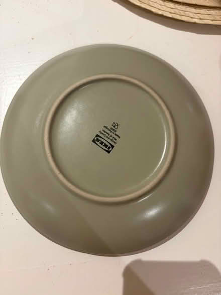 Photo of free 2 Ikea plates (Earls Court) #1