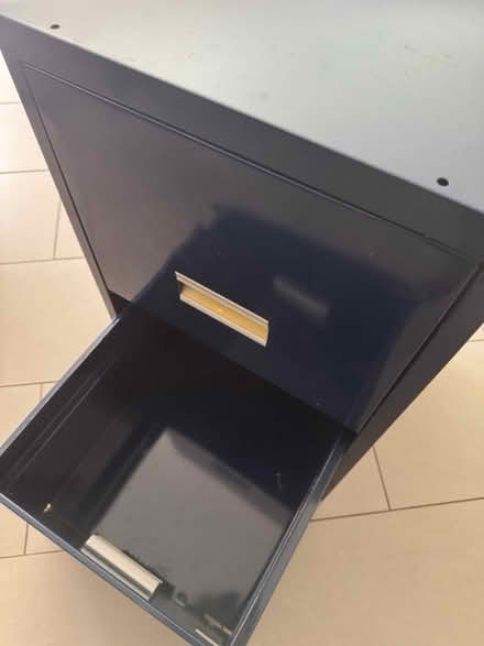 Photo of free Blue filing cabinet (Goffs oak EN7) #4