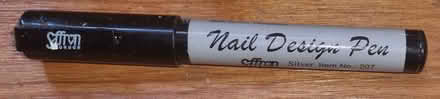 Photo of free Silver Nail Art Pen (Levenshulme M19) #1