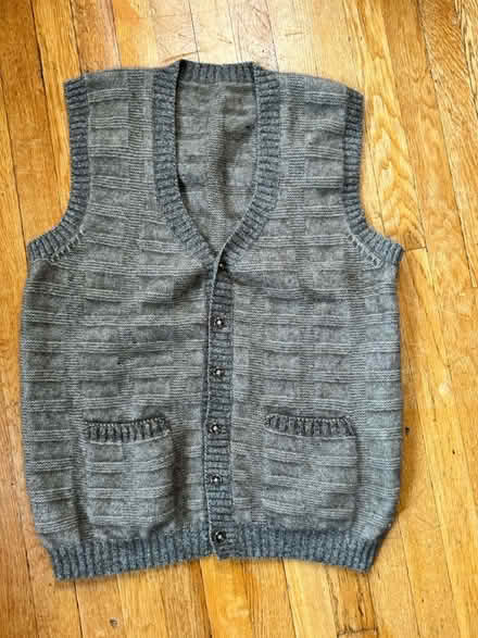 Photo of free 2 handmade wool vests (Bellrock area Malden) #2