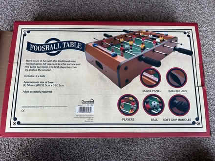 Photo of free Mini Foosball Table (Skipton BD23) #3