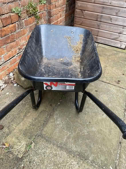 Photo of free Wheelbarrow (with flat tire) (Bedford) #2