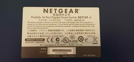 Photo of free Netgear Smart Switch 16 port (Chinnor / Radnage OX39 4) #2