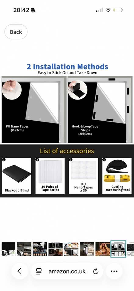 Photo of free Black out blinds (Poynton Sk12 1qb) #3