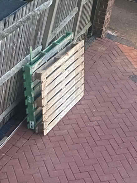 Photo of free Wooden pallets x2 (South Croydon CR2) #1