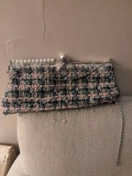 Photo of free Vintage purse with missing pearls (Britannia) #1