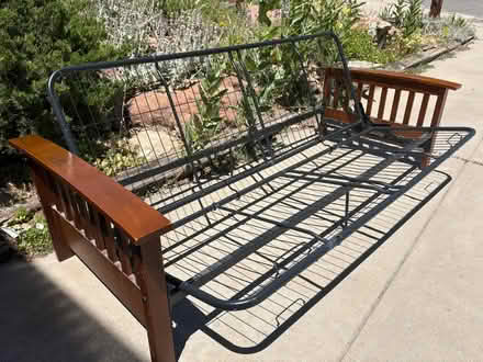 Photo of free Mission style futon frame (Green Mountain) #1