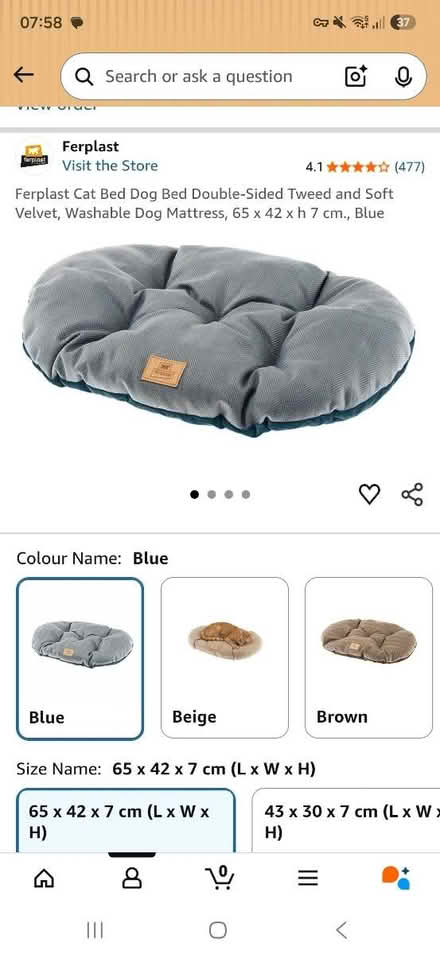 Photo of free Cat cushion (Twickenham) #3