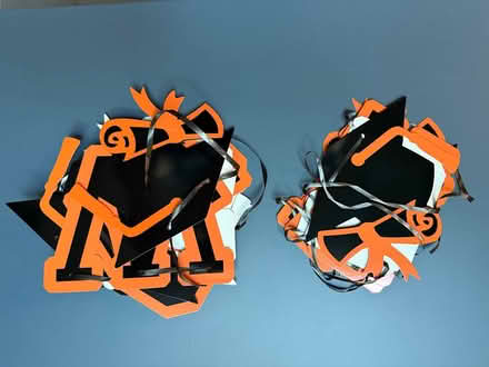 Photo of free Orange, B&W Grad Decorations (Pound Ridge) #3