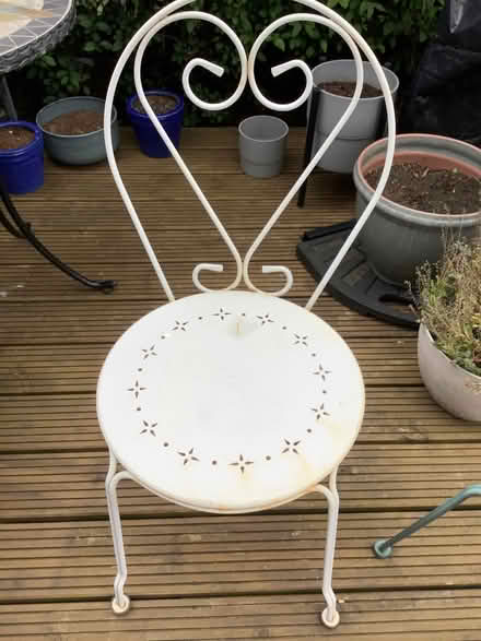 Photo of free 2 garden chairs (Corstorphine EH12) #4