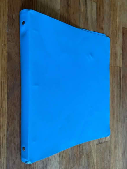 Photo of free Blue 3-ring binder (Ann Arbor Northwest Side) #1