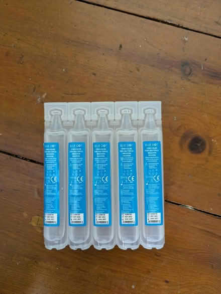 Photo of free 20ml sterile solution x5 (Walthamstow) #1
