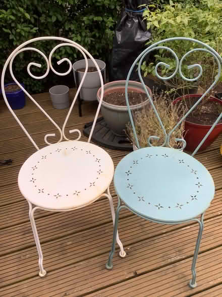 Photo of free 2 garden chairs (Corstorphine EH12) #1