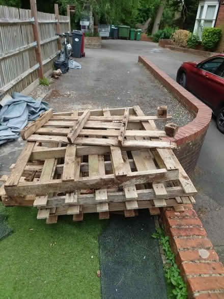 Photo of free 4 old pallets (RG47TQ) #1
