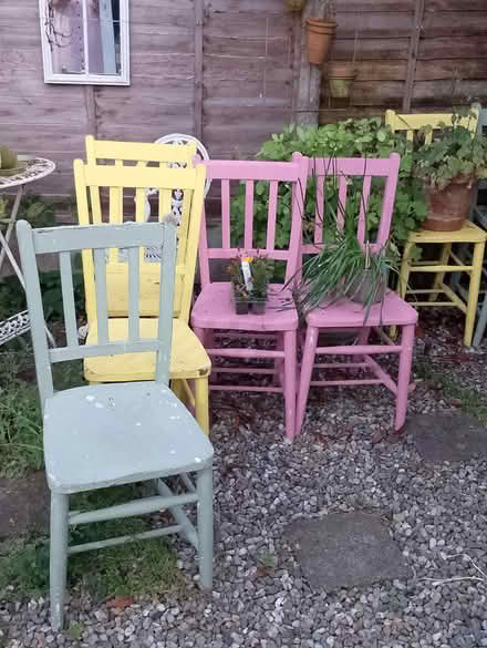 Photo of free 6 chairs (SK8 Cheadle) #1