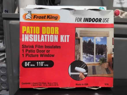 Photo of free Patio door insulation kit (Brentwood) #1
