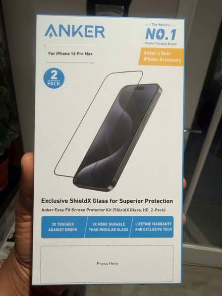 Photo of free iPhone screen protector (Bletchley MK3) #1