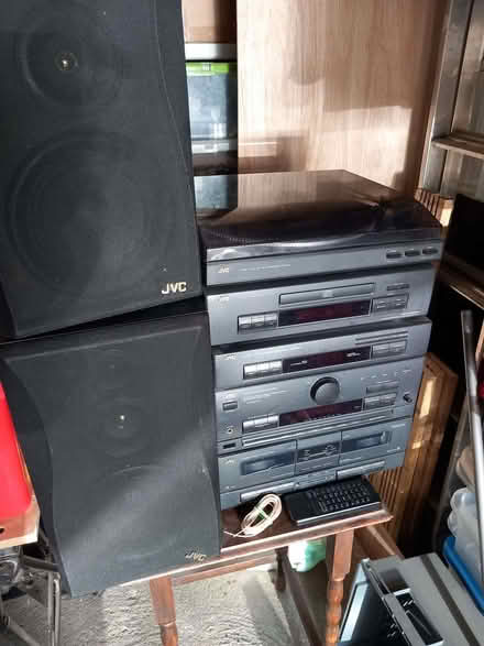 Photo of free JVC hifi, cd, tape, vinyl (Colchester CO1) #1