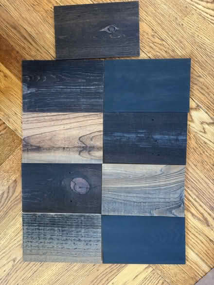 Photo of free 9 small wood samples (Oakland) #1