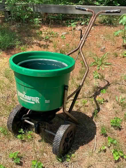Photo of free fertilizer spreader (West Townsend) #1